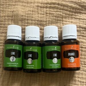 Young Living Essential Oils Set - Lime and Orange